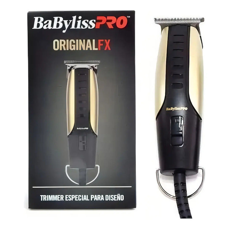 BaBylissPRO Trimmer FX765 Diseños Negro/Dorado