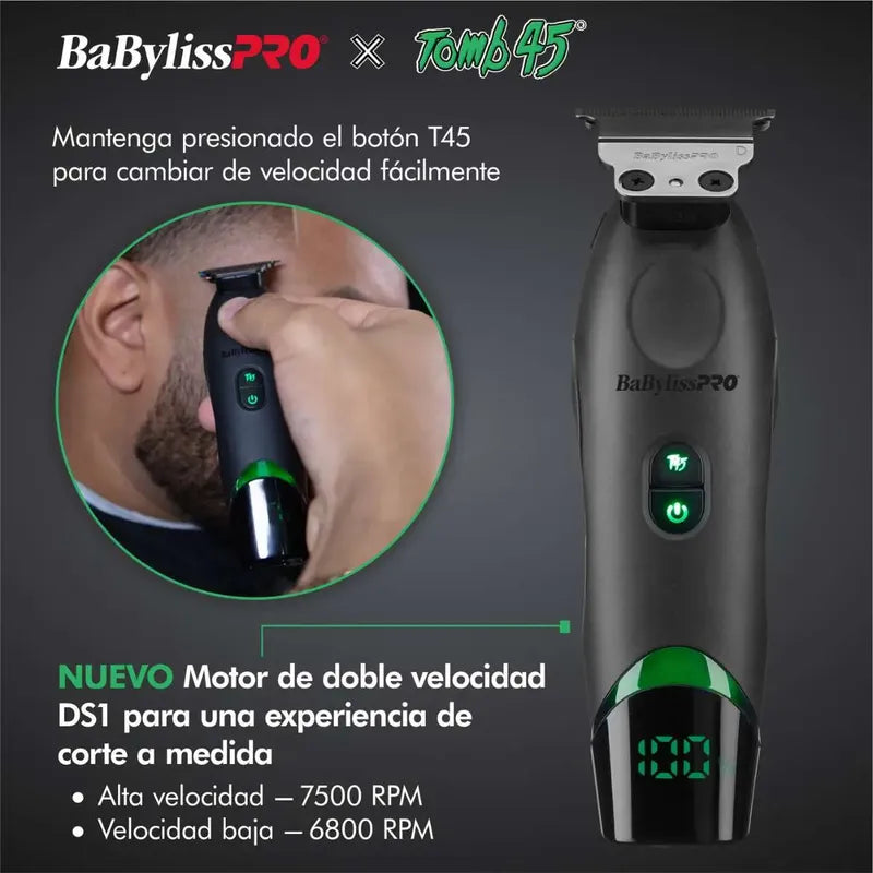 Trimmer Profesional Tomb45 Babylisspro Negro