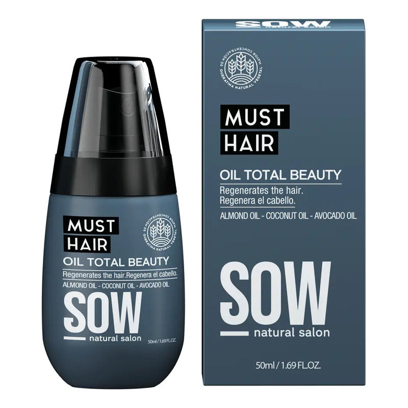 Sow Aceite Capilar Reparador Con Protección Térmica 50ml