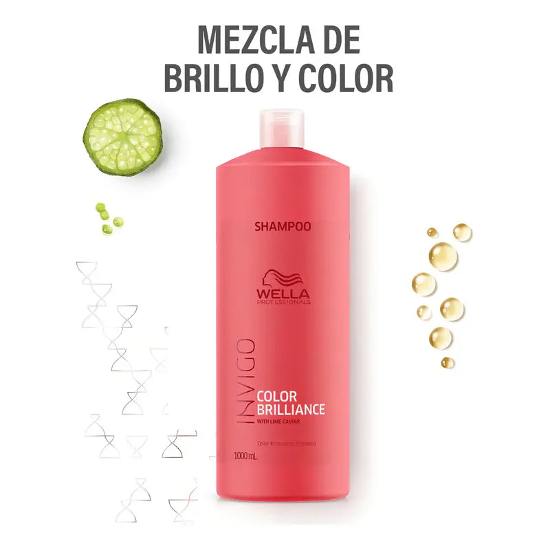 Wella Invigo Color Brilliance Shampoo Protección Color 1000ml
