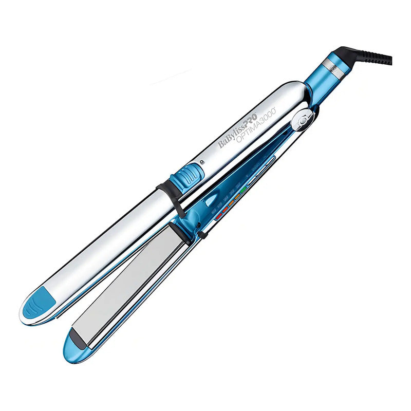 BaBylissPRO Plancha Optima 3000 Nano Titanium Plateada