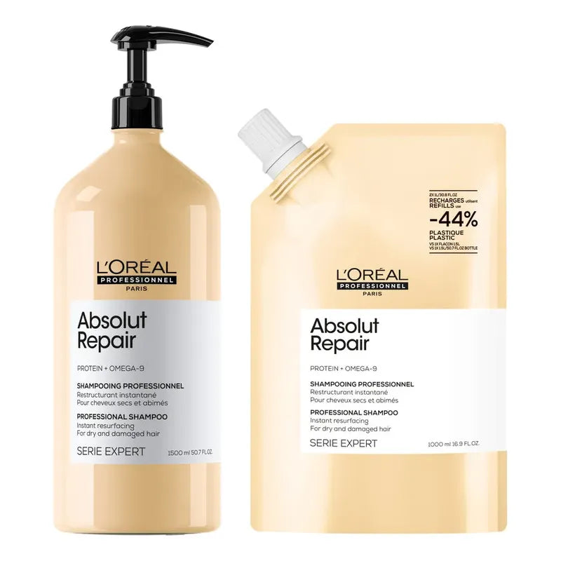 Shampoo Absolut Repair 1000ml Refill Recarga Loreal