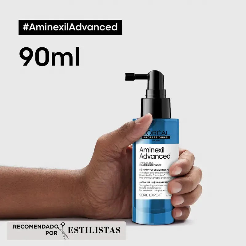 Serúm Anti-caída Cabello Fino Aminexil Advanced 90ml