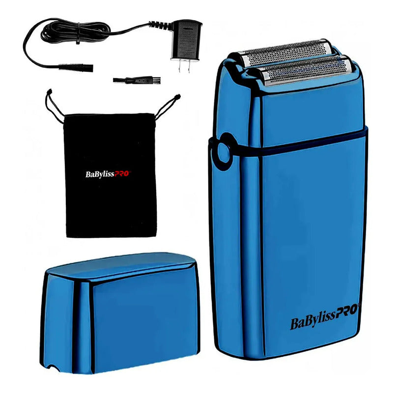 Afeitadora Shaver Babyliss Pro Blue Fx02 Azul