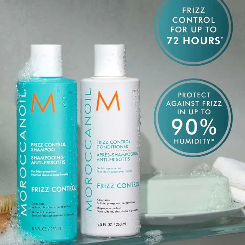 Shampoo Y Acondicionador Frizz Control 250 Ml Moroccanoil