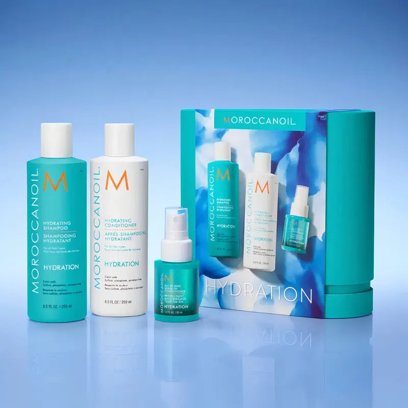 Moroccanoil Set Hidratacion Shampoo,acond Y All In One