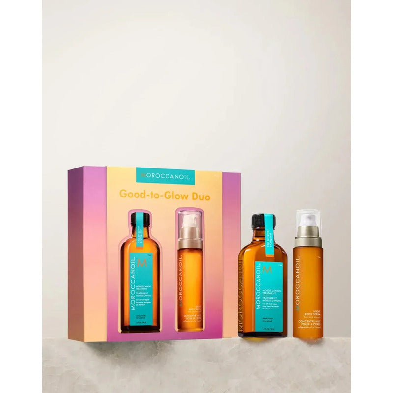 Moroccanoil Pack Good To Glow Tratamiento & Serum Nocturno