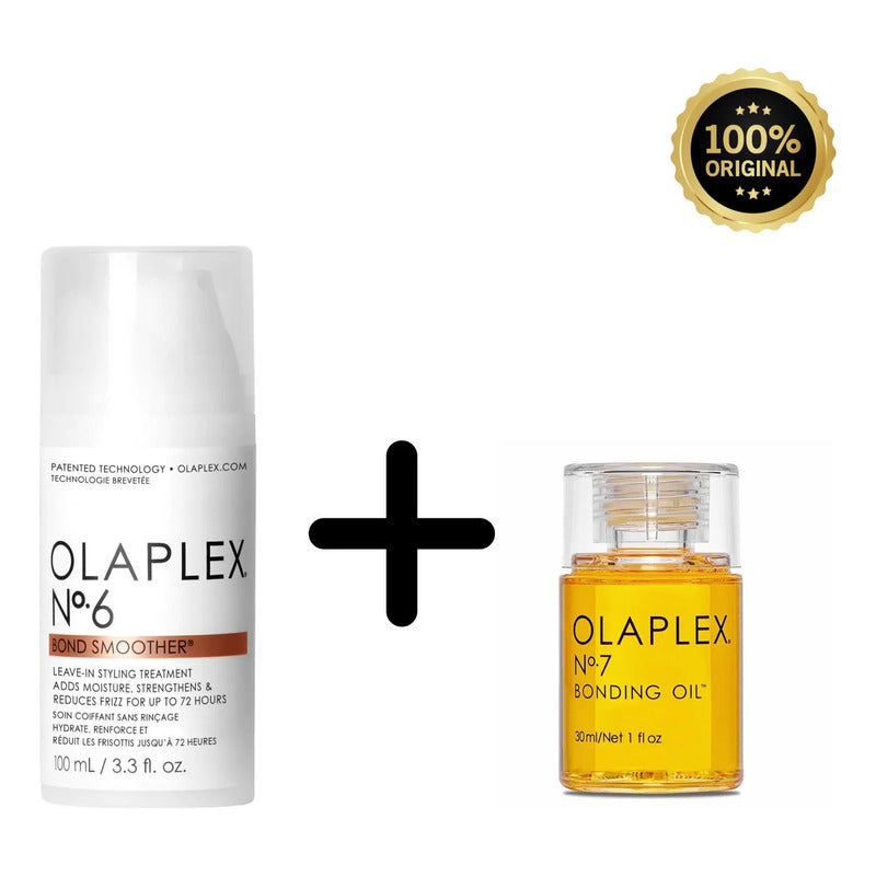 Olaplex Kit N°6 Bond Smoother 100ml + N°7 Bonding Oil 30ml