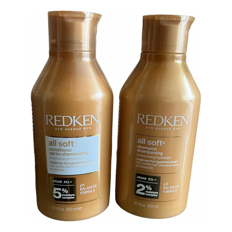 Pack Shampoo Y Acondicionador All Soft 300 Ml Redken
