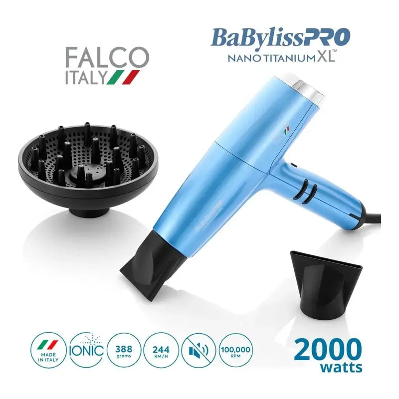 Babylisspro Falco Italy Nano Titanium Xl Azul