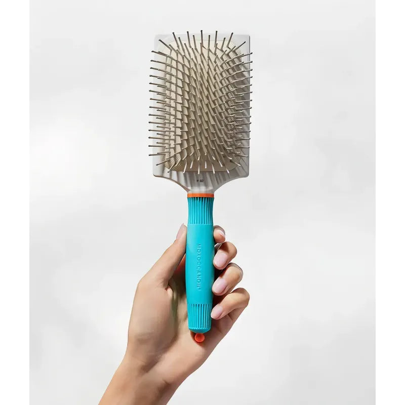 Cepillo Moroccanoil Plano Ceramica Ionico Celeste
