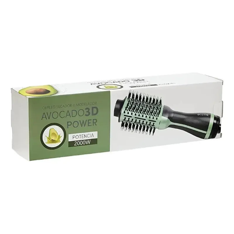 Cepillo Secador Alisador Top Premium Avocado Verde