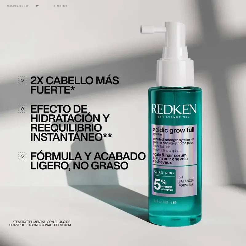 Sérum Capilar Redken Acidic Grow Full System Fortalecimiento