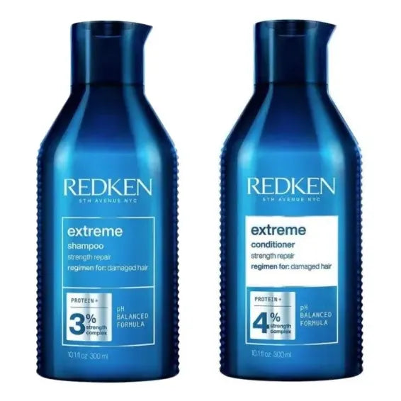 Set Reparador Extreme Shampoo 300ml + Acondicionador 300ml