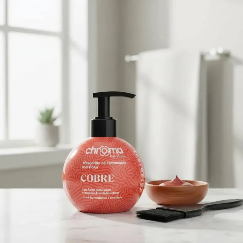 Chroma Barcelona Matizador Semi Permamente 250 Ml Tono Cobre