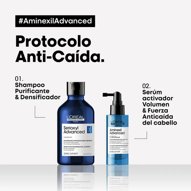 Serúm Anti-caída Cabello Fino Aminexil Advanced 90ml