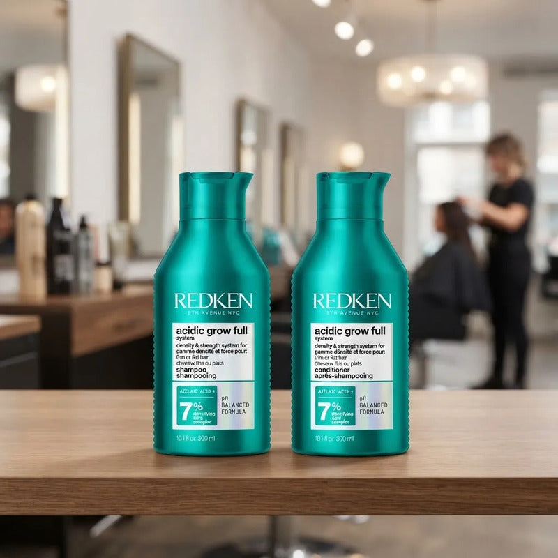 Pack Redken Acidic Grow Full Shampoo Y Acondicionador 300ml