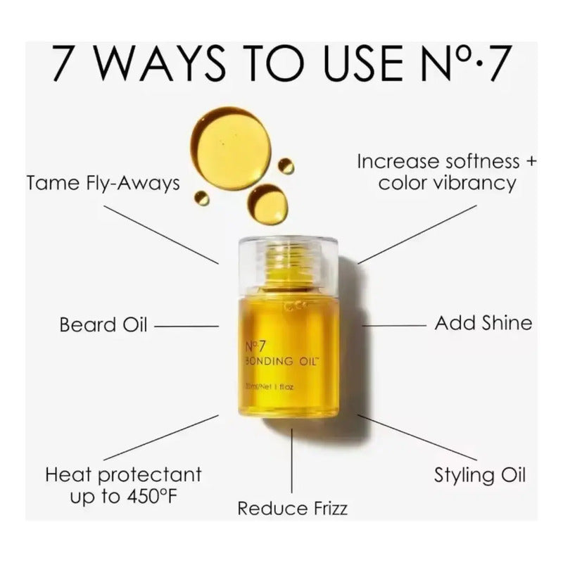 Aceite Capilar Olaplex N°7 Bonding Oil Reparación De 30ml