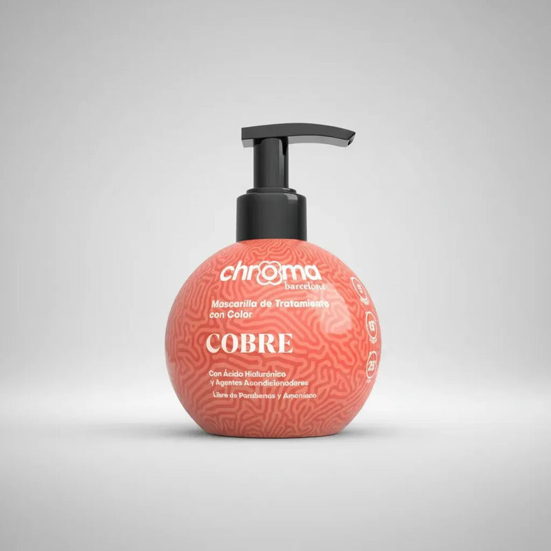 Chroma Barcelona Matizador Semi Permamente 250 Ml Tono Cobre