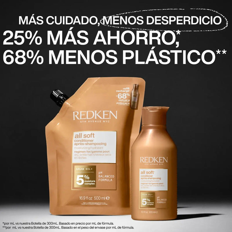 Acondicionador Hidratante All Soft Refill 500ml Redken
