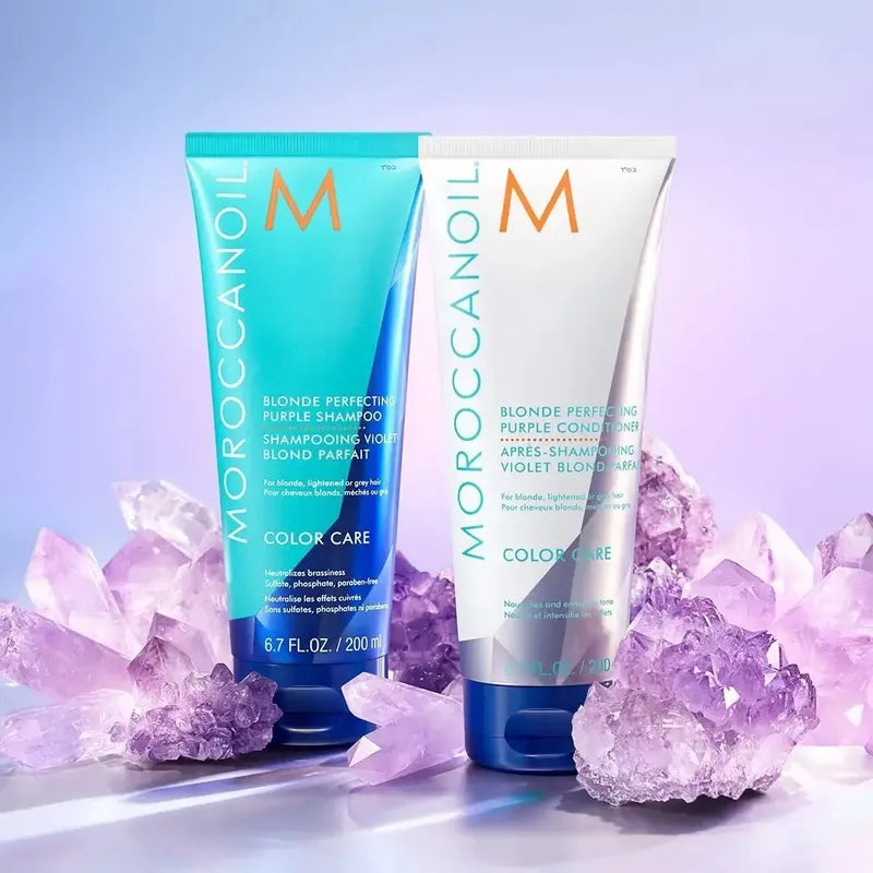 Moroccanoil Acondicionador Matizador Violeta Rubios