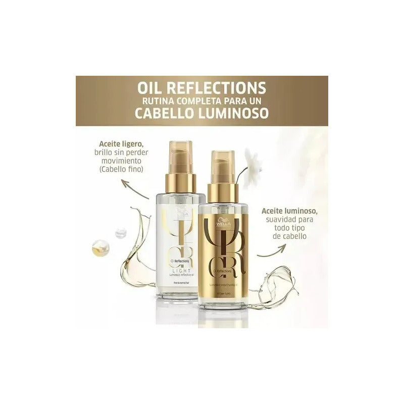 Wella Tratamiento Oil Reflections Light 100 Ml