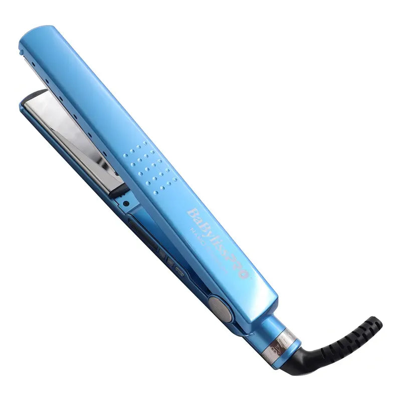 Plancha De Cabello Babylisspro Nano Titanium Iónica Digital Babnt2091t Azul