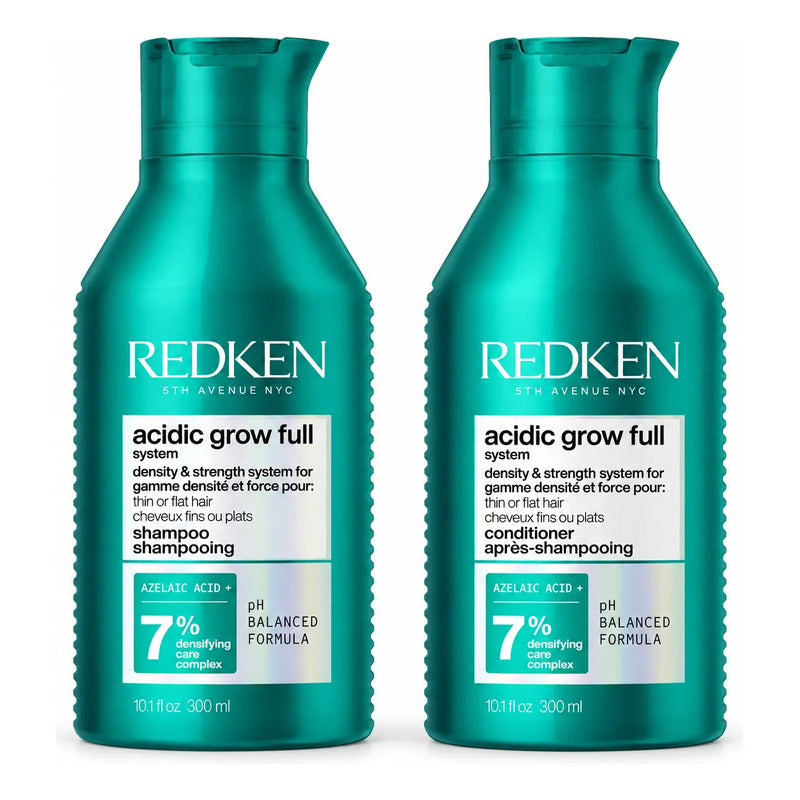 Pack Redken Acidic Grow Full Shampoo Y Acondicionador 300ml