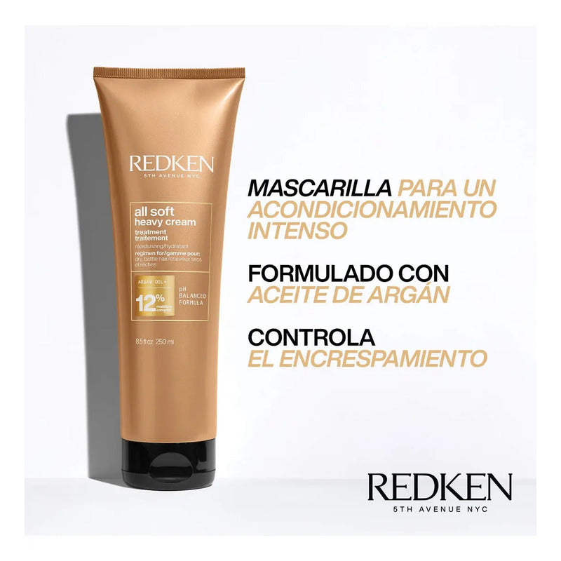 Mascarilla Ultra Hidratante Redken All Soft 250ml
