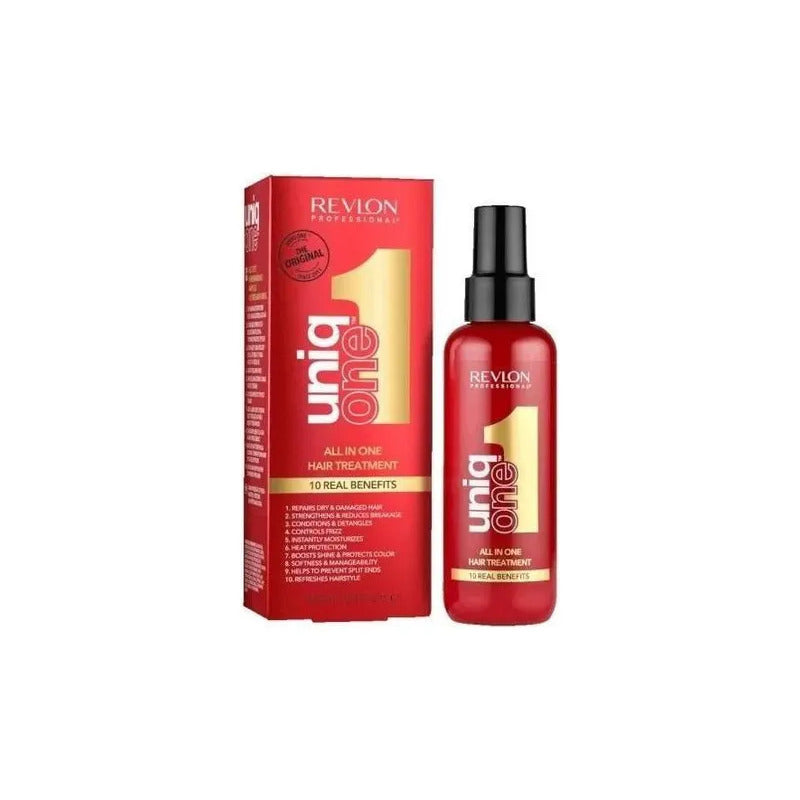 Uniq One Revlon Dejar En 150ml + Shampoo Todo En Uno 230ml