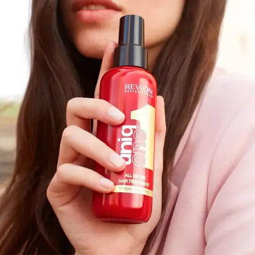 Uniq One Revlon Dejar En 150ml + Shampoo Todo En Uno 230ml