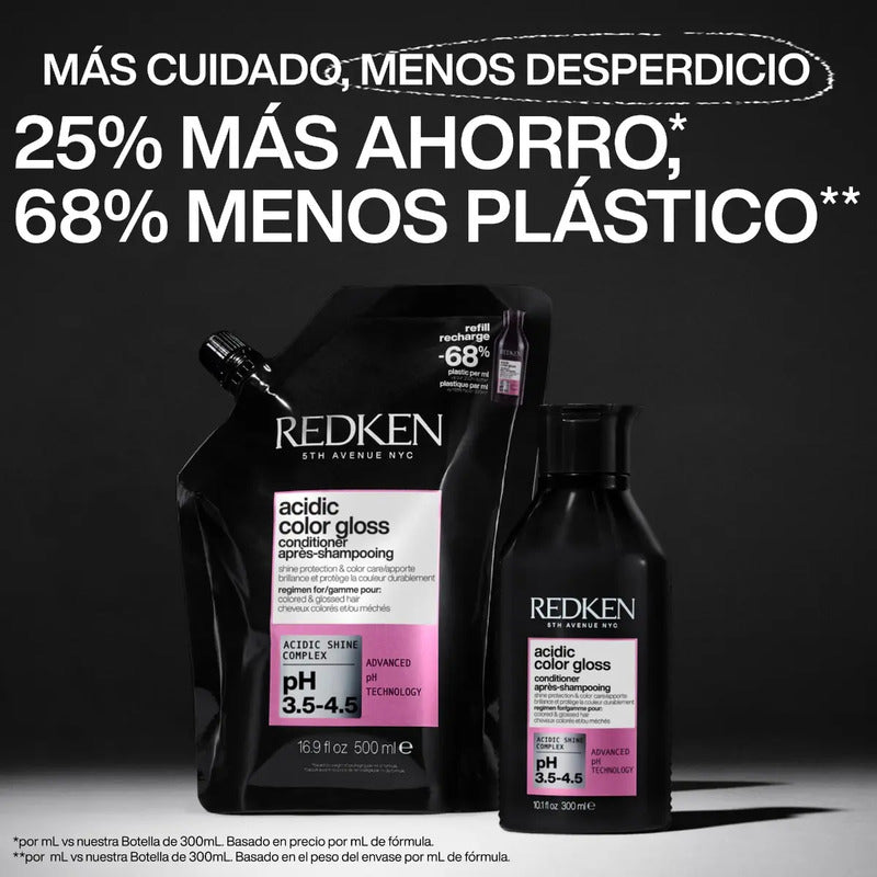 Acondicionador Cuidado Color Acidic Color Gloss Refill 500ml