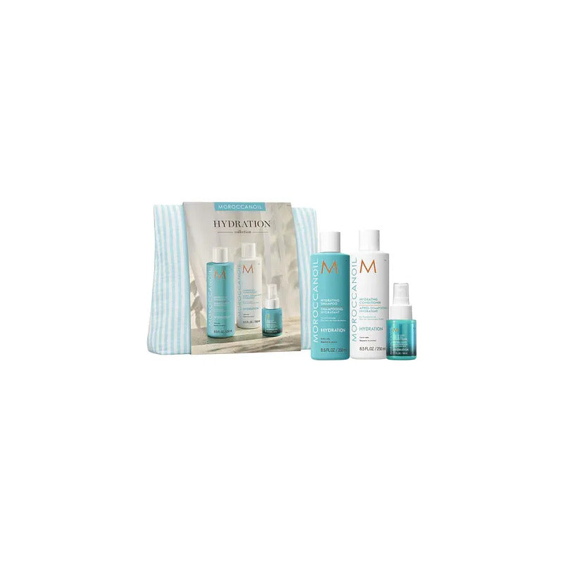 Moroccanoil Set Spring Hidratación Shampoo + Acondicionador + Leave-in