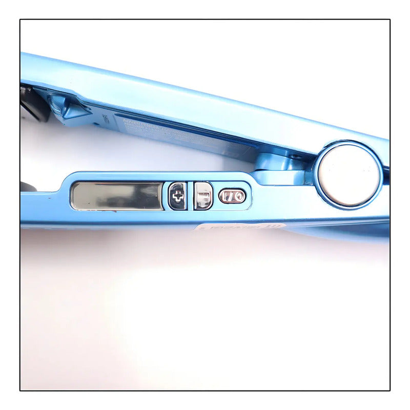 Plancha De Cabello Babylisspro Nano Titanium Iónica Digital Babnt2091t Azul