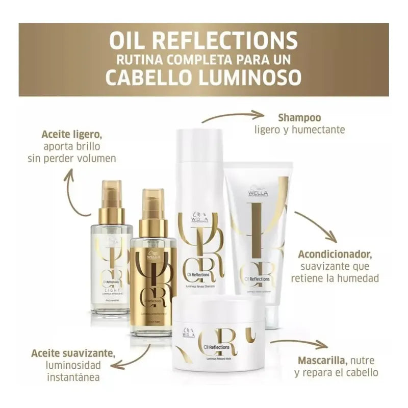 Wella Oil Reflections 100ml Aceite Realzador Del Brillo