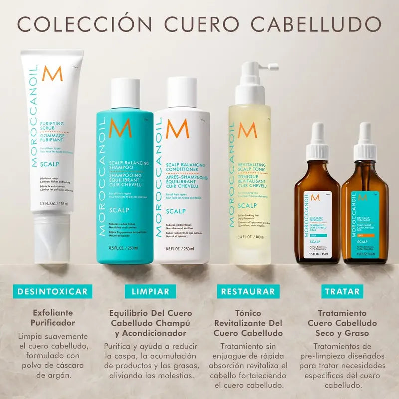 Moroccanoil Scalp Exfoliante Limpieza Profunda 250ml