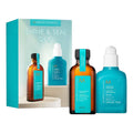 Dúo Moroccan Oil Shine & Seal Brillo Y Reparación En Un Kit