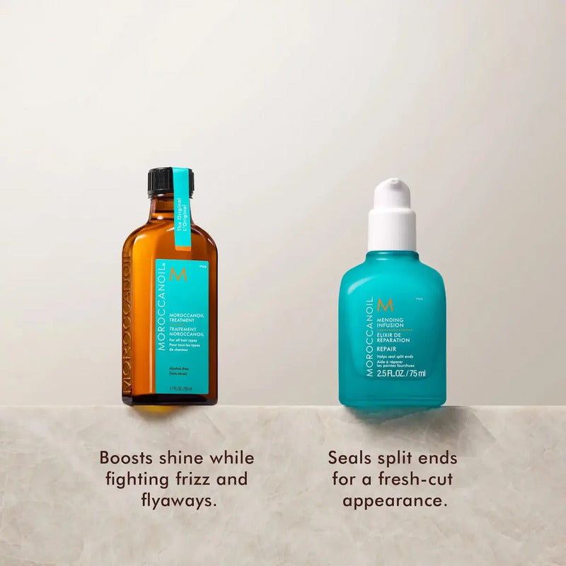 Dúo Moroccan Oil Shine & Seal Brillo Y Reparación En Un Kit