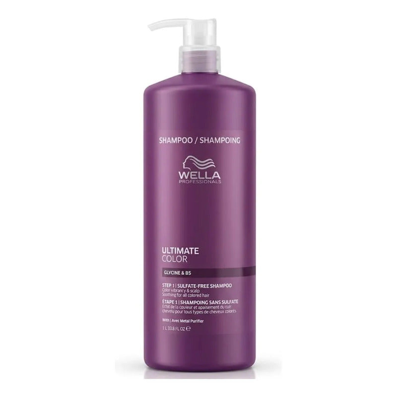 Wella Shampoo Ultimate Color 1l - Cuidado Profesional