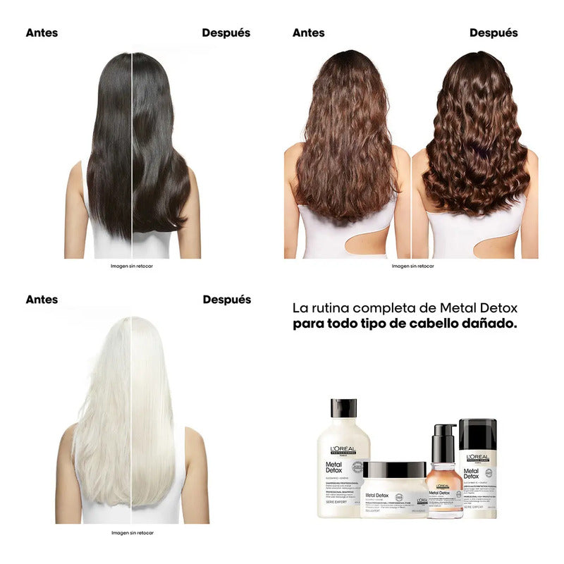Shampoo Anti Quiebre Metal Detox Refill X 500ml L'oréal Professionnel