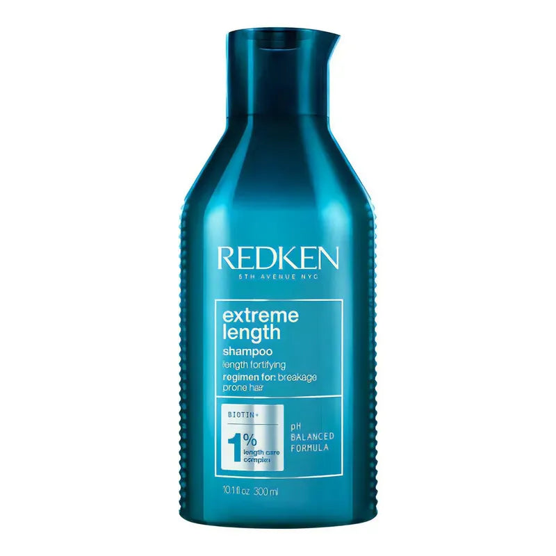 Shampoo Fortalecedor De Largos Cabello Quebradizo Extreme Length 300ml Redken Redken Extreme Lenght Shampoo Extreme Lenght Redken Con Ph Balanceado E3460800 Shampoo