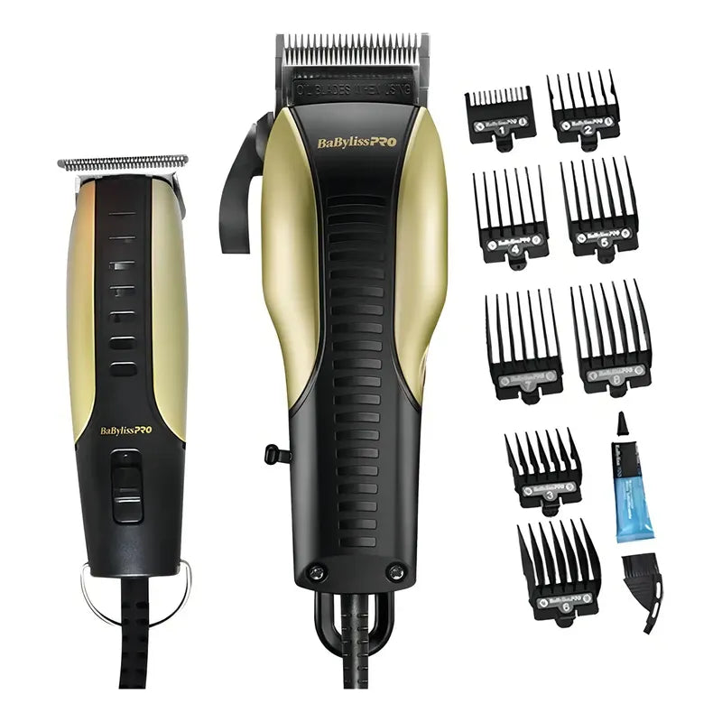 BaBylissPRO Trimmer FX765 Diseños Negro/Dorado
