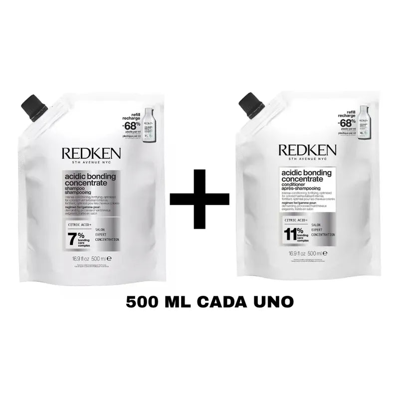Pack Refill Abc Sh 500 Ml+ Ac 500 Ml Redken