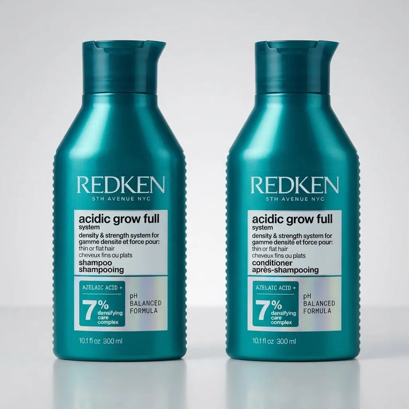 Pack Redken Acidic Grow Full Shampoo Y Acondicionador 300ml