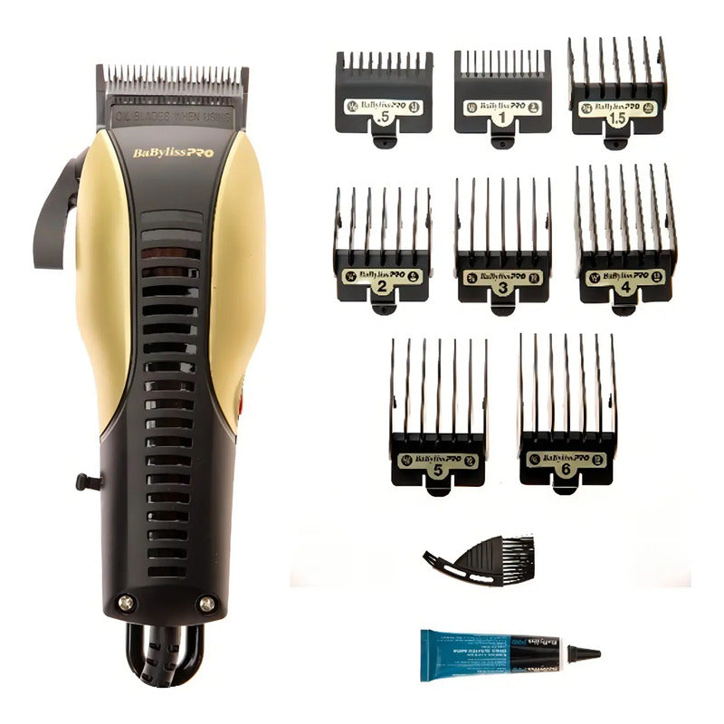 Cortadora De Pelo Babylisspro Power Fx B810 Negra Y Dorada Negro/dorado