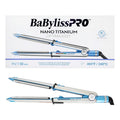 BaBylissPRO Plancha Optima 3000 Nano Titanium Plateada