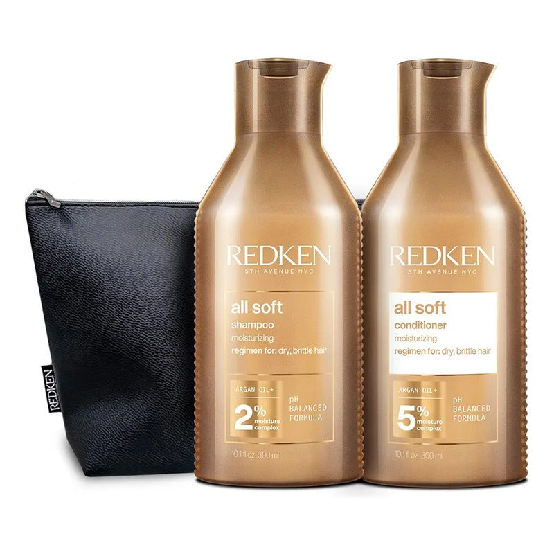 Set Hidratante Allsoft Shampoo 300ml + Acondicionador 300ml