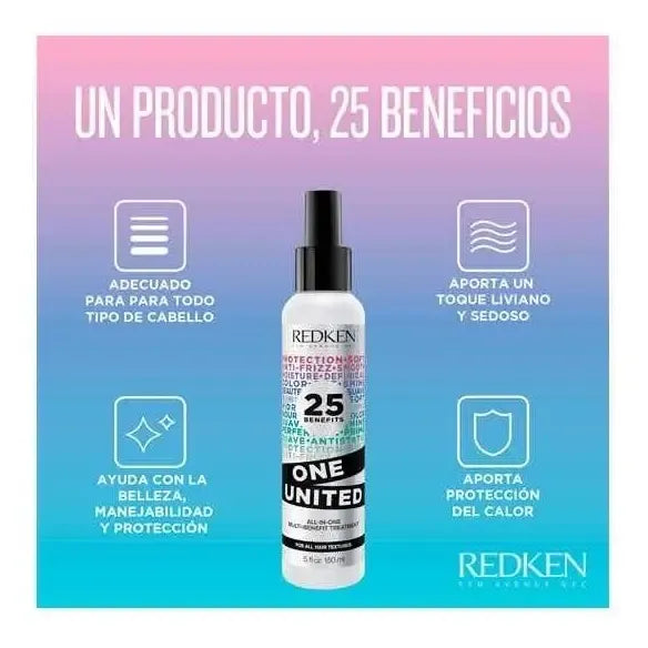 Redken One United Tratamiento Multibeneficio Sin Enjuague 25ml