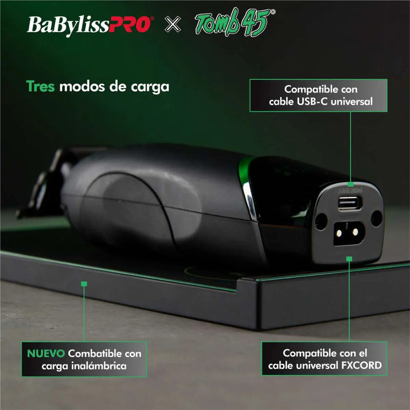 Trimmer Profesional Tomb45 Babylisspro Negro