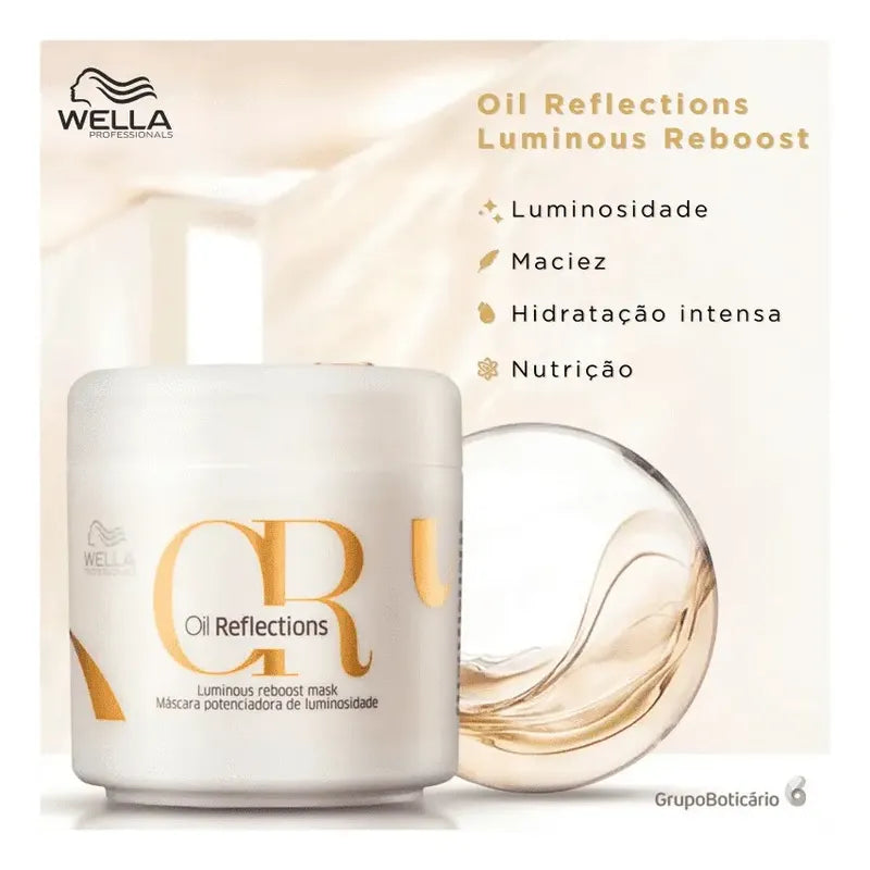 Wella Oil Reflections Máscara Hidratante 150ml